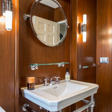 Master Bathroom Art Deco Style Redesign Remodel