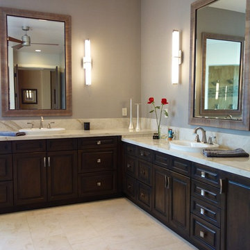 Master Bathroom by Idola Design Group and Arizona Custom Stone