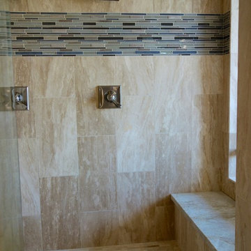 Master Bathroom by Idola Design Group and Arizona Custom Stone