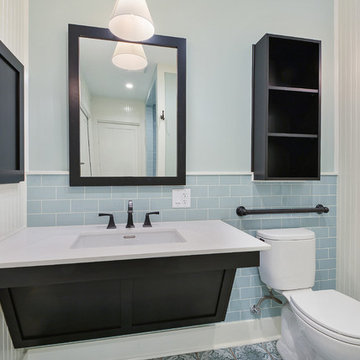 Master Bathroom Cabinets and Fixtures