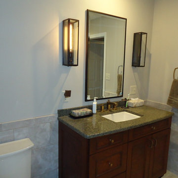 Master Bathroom-custom cabinets and shower