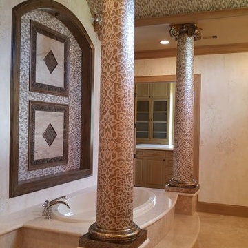 Master Bathroom - Decorative Columns