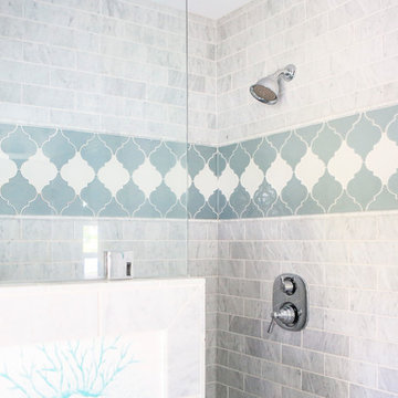 Master Bathroom Decorative Tile