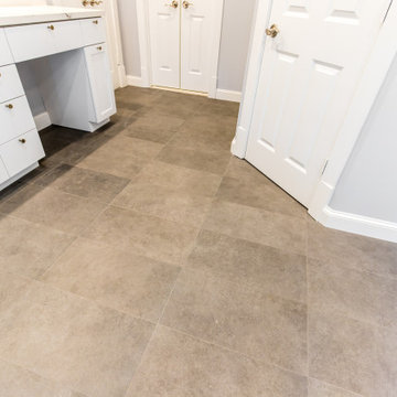 Master Bathroom Granite Floor
