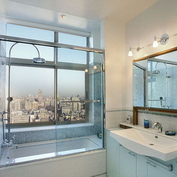 Master Bathroom, Highrise, New York City
