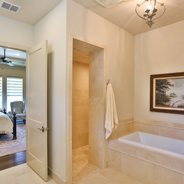 Master Bathroom - Hill Country Stone Ranch Home