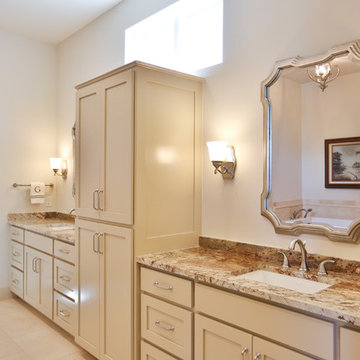 Master Bathroom- Hill Country Stone Ranch Home
