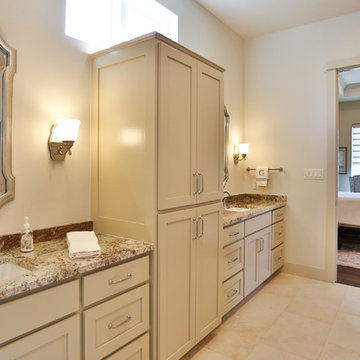 Master Bathroom - Hill Country Stone Ranch Home