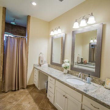Master Bathroom his and hers.