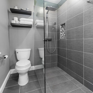 75 Beautiful Small Modern Bathroom Pictures Ideas July 2021 Houzz