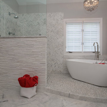 MASTER BATHROOM IN CLIFTON VIRGINIA