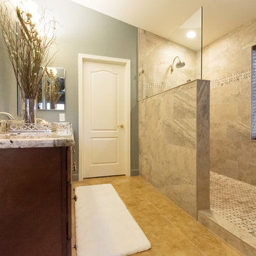 Master Bathroom/Kitchen Island Remodel