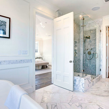 Master Bathroom - Meticulously Detailed Cape Cod Home in Manhattan Beach, CA