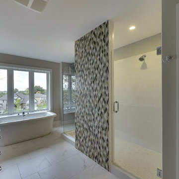 Master Bathroom – O'Donnell Woods Model – 2014 Fall Parade of Homes