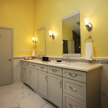 Master Bathroom Remodel in Huntington, NY.