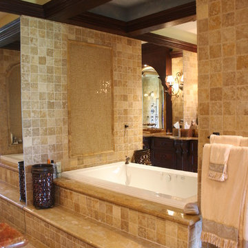 Master bathroom remodel in Tarzana, CA photo by A-List Builders