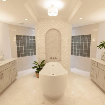 Master Bathroom Remodel-Plantation Lakes by THE SCOTTS