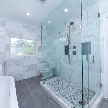 MASTER BATHROOM REMODELING - MODERN