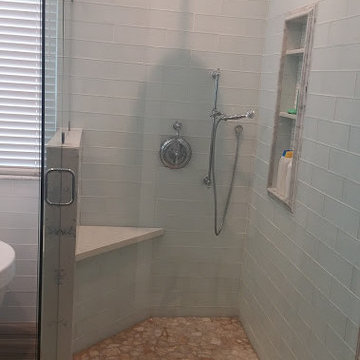 Master bathroom remodeling project