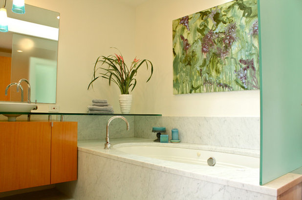 Contemporary Bathroom by Shannon Malone