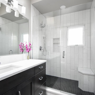 Master Bathroom Updated Layout and Shower
