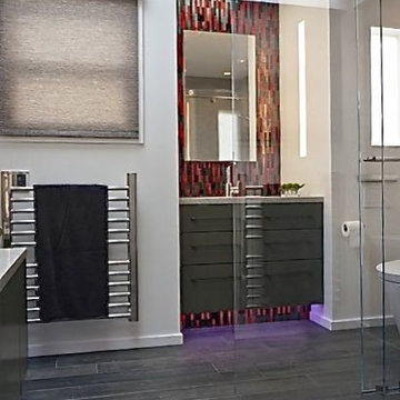 MASTER BATHROOM - Vanity & Heated Towel Bars