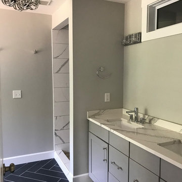 Master Bathroom Vanity & Shower Opening