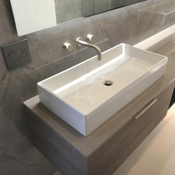 Master bathroom vanity detail