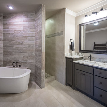 Master Bathroom- Walk Through Shower