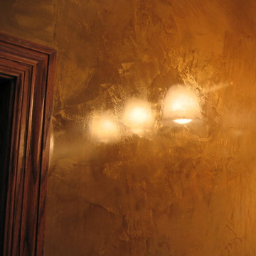 Master Bathroom Wall - Italian Venetian Plaster - Bella Faux Finishes