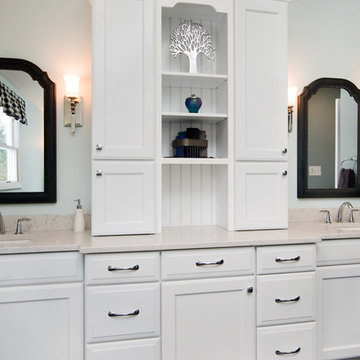 Master Bathroom with Custom Cabinetry
