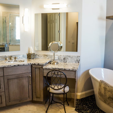 Master Bathroom with Freestanding Tub in Venice