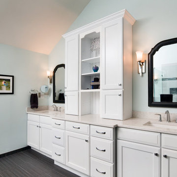 Master Bathroom with His and Her Vanity