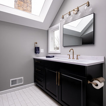 Master Bathroom with Large Skylight