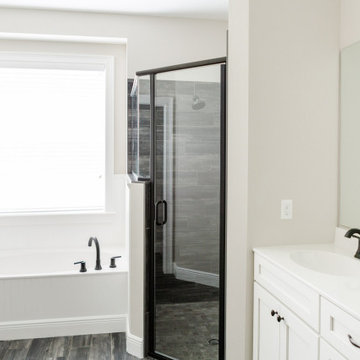 Master Bathroom with Shower and Tub
