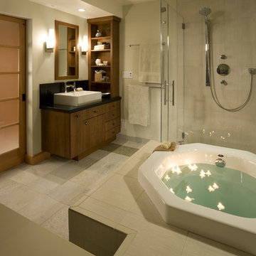 Master Bathroom with Soaking Tub
