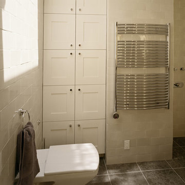 Master bathroom with walk in shower