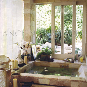 Master Bathrooms Tiles and Antique Limestone