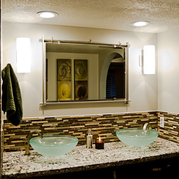 Master Bedroom & Bathroom  Remodel-Modern Glamour Style