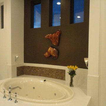 Master Bedroom Modern Contemporary bathroom