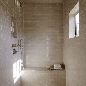 Master shower
