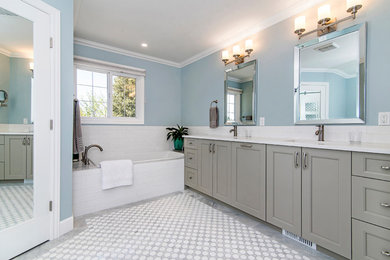 Inspiration for a timeless bathroom remodel in Calgary