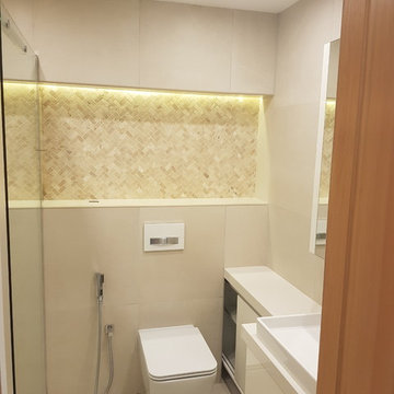 Master, two bathroom and powder room remodelling