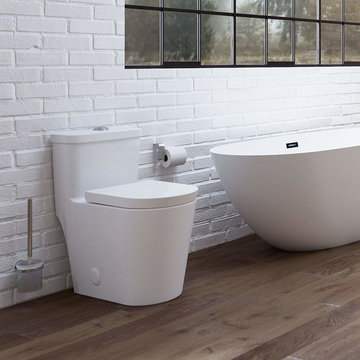 Maykke Modern One Piece Toilet Collection