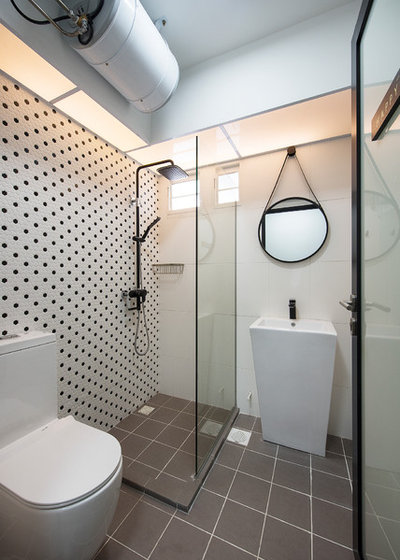 Contemporary Bathroom by Design Neu Pte Ltd