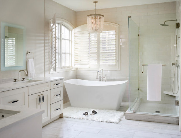 Transitional Bathroom by TruDesign