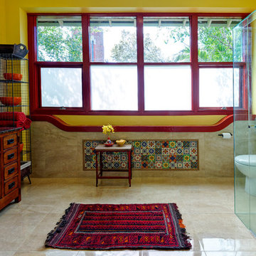 Mediterranean Inspired Bathroom