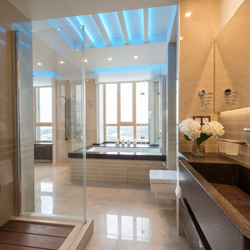75 Exposed Beam Bathroom Ideas You'Ll Love - May, 2023 | Houzz