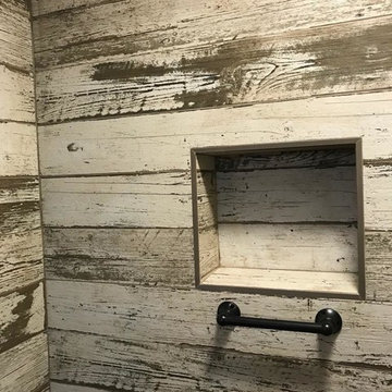Menlo Park Rustic Bathroom Remodeling