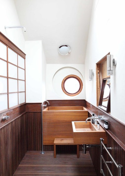 Asian Bathroom by Chris Dyson Architects